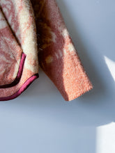 Load image into Gallery viewer, One-of-a-Kind: Orr Health Tan/Dusty Rose Wool Blanket Flora Jacket (M)