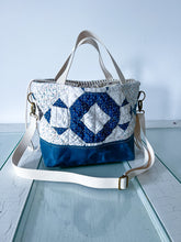 Load image into Gallery viewer, One-of-a-Kind: Rolling Log Project Bag (with detachable strap)