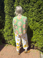 Load image into Gallery viewer, One-of-a-Kind: Grandmother's Flower Garden Flora Jacket (S)