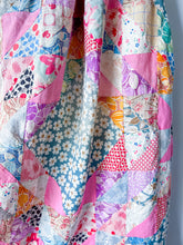 Load image into Gallery viewer, One-of-a-Kind: Ocean Waves Quilt Top Skirt (flexible sizing)