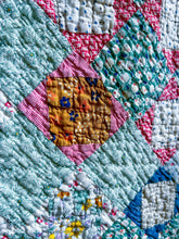 Load image into Gallery viewer, One-of-a-Kind: Economy Nine Patch Flora Jacket (S)