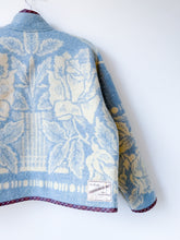 Load image into Gallery viewer, One-of-a-Kind: Golden Dawn Wool Blanket Flora Jacket (S)