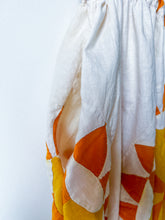 Load image into Gallery viewer, One-of-a-Kind: Sunburst Quilt Top Skirt (flexible sizing)