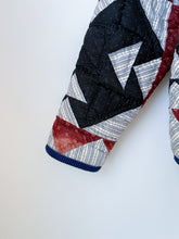 Load image into Gallery viewer, One-of-a-Kind: 19th Century Churn Dash Flora Jacket (M)