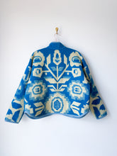 Load image into Gallery viewer, One-of-a-Kind: Folk Floral Ukrainian Blanket Flora Jacket (M)