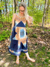Load image into Gallery viewer, One-of-a-Kind: Autumn and Blues Lone Star Turnaround Dress (S/M)