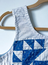 Load image into Gallery viewer, One-of-a-Kind: Duck and Ducklings Quilt Top Turnaround Tank (S)