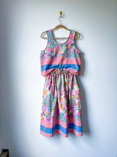 Load image into Gallery viewer, One-of-a-Kind: Ocean Waves Quilt Top Skirt (flexible sizing)