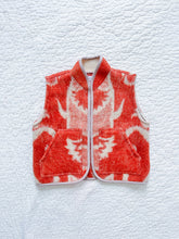 Load image into Gallery viewer, One-of-a-Kind: Holland Tulip Wool Blanket Vest #2