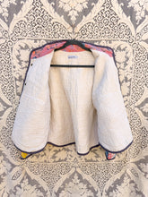 Load image into Gallery viewer, One-of-a-Kind: Triangle Block Flora Jacket (M)