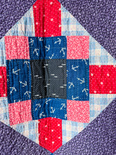 Load image into Gallery viewer, One-of-a-Kind: Lattice and Square Flora Jacket (M)