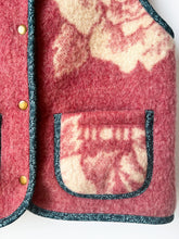 Load image into Gallery viewer, One-of-a-Kind: Orr Health Wool Blanket Snap Front Vest (L)