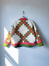 Load image into Gallery viewer, One-of-a-Kind: Irish Chain Flora Jacket (L)