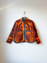 Load image into Gallery viewer, One-of-a-Kind: 70s Floral Wool Blanket Flora Jacket (L)