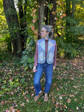 Load image into Gallery viewer, One-of-a-Kind: Nine Patch Quilt Vest (XS-M)