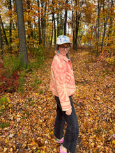 Load image into Gallery viewer, One-of-a-Kind: Floral Wool Blanket Cropped Chore Coat (M)