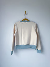 Load image into Gallery viewer, One-of-a-Kind: Grandmother's Flower Garden French Terry Pullover (M)