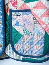 Load image into Gallery viewer, One-of-a-Kind: Ocean Waves Flora Jacket (S)