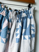 Load image into Gallery viewer, One-of-a-Kind: Duck and Ducklings Quilt Top Skirt (flexible sizing)