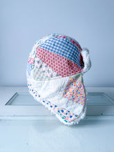 Load image into Gallery viewer, One-of-a-Kind: Scrappy Block Aviator Hat (Adult S/M)