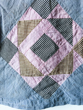 Load image into Gallery viewer, One-of-a-Kind: Gem Block Quilt Top Turnaround Tank (S)