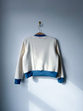 Load image into Gallery viewer, One-of-a-Kind: Vintage Orr Health Wool Blanket French Terry Pullover (L)
