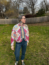 Load image into Gallery viewer, One-of-a-Kind: Scotch Squares Flora Jacket