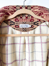 Load image into Gallery viewer, One-of-a-Kind: Overshot Coverlet Cropped Coat (XS/S)