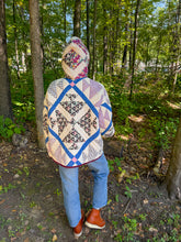 Load image into Gallery viewer, One-of-a-Kind: Duck & Ducklings Hooded Flora Jacket (L)
