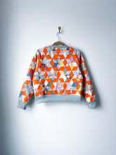 Load image into Gallery viewer, One-of-a-Kind: Hexagonal Star Quilt Pullover (L)
