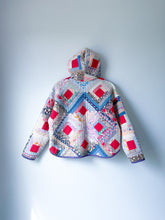 Load image into Gallery viewer, One-of-a-Kind: Log Cabin Flora Jacket (L)