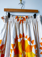 Load image into Gallery viewer, One-of-a-Kind: Sunburst Quilt Top Skirt (flexible sizing)