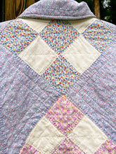 Load image into Gallery viewer, One-of-a-Kind: Nine Patch Cropped Chore Coat (S)