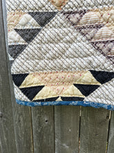 Load image into Gallery viewer, One-of-a-Kind: Sawtooth Squares Quilt Vest