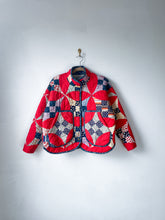 Load image into Gallery viewer, One-of-a-Kind: Glorified Nine Patch Flora Jacket (M)