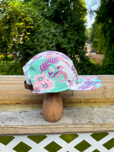 Load image into Gallery viewer, One-of-a-Kind: Vintage Tablecloth 5 Panel Hat (Large) #1