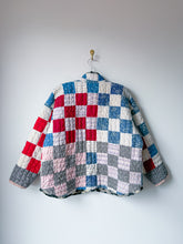 Load image into Gallery viewer, One-of-a-Kind: Patchwork Flora Jacket (L)