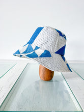 Load image into Gallery viewer, One-of-a-Kind: Flying Geese Quilt Top Bucket Hat (Adult S/M)