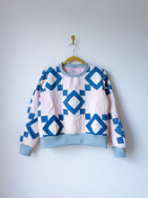 Load image into Gallery viewer, One-of-a-Kind: Four-four Time Quilt Pullover (L)