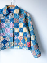 Load image into Gallery viewer, One-of-a-Kind: Indigo Nine Patch Field Jacket (S)