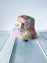 Load image into Gallery viewer, One-of-a-Kind: Log Cabin Bucket Hat (Adult S/M)