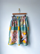 Load image into Gallery viewer, One-of-a-Kind: ‘Alice’s Favorite’ variation Quilt Top Skirt (flexible sizing)