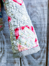 Load image into Gallery viewer, One-of-a-Kind: Economy Nine Patch Flora Jacket (S)