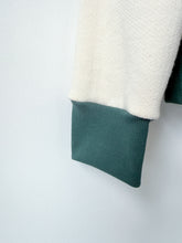 Load image into Gallery viewer, One-of-a-Kind: Blue Floral Ukrainian Blanket Pullover (M)