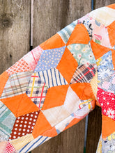 Load image into Gallery viewer, One-of-a-Kind: Tumbling Star KID’S Hooded Flora Jacket (9 year)
