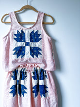 Load image into Gallery viewer, One-of-a-Kind: Bear Paw Quilt Top Turnaround Tank (S)