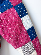 Load image into Gallery viewer, One-of-a-Kind: Nine Patch Flora Jacket (L)