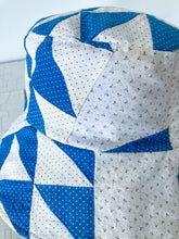 Load image into Gallery viewer, One-of-a-Kind: Flying Geese Quilt Top Bucket Hat (Adult S/M)