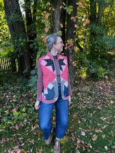 Load image into Gallery viewer, One-of-a-Kind: Eight Point Star Quilt Vest (L/XL)