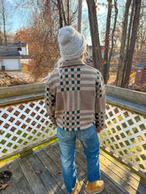 Load image into Gallery viewer, One-of-a-Kind: Vintage Plaid Wool Blanket Field Jacket (S)